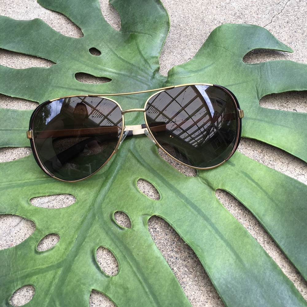 Michael Kors Aviator Sunglasses